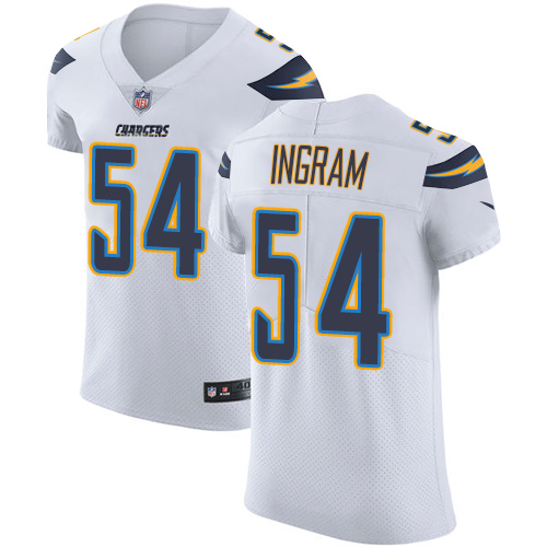 Nike Chargers #54 Melvin Ingram White Men's Stitched NFL Vapor Untouchable Elite Jersey - Click Image to Close